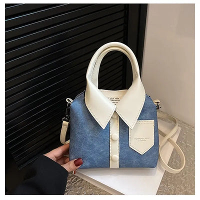 Fake Shirt Style Cross Bags
