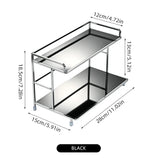 Double-Layer Acrylic Vanity Organizer