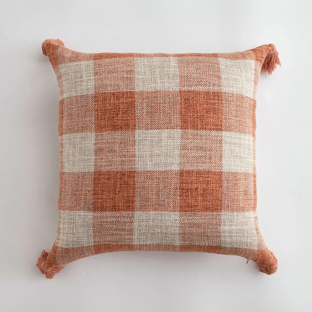 Orange Pillowcase For Living room