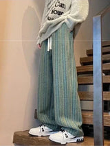 Comfy Woolen Straight Leg Pants