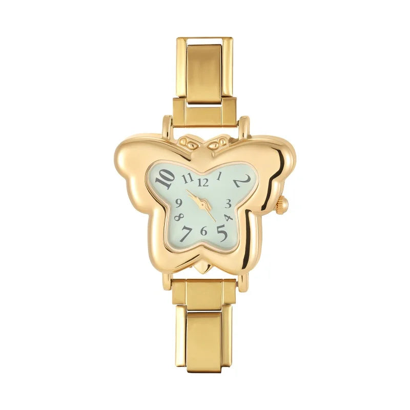 Italian Stainless Butterfly Watch