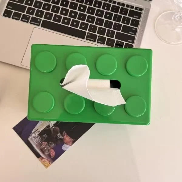 Creative Building Blocks Tissue Box
