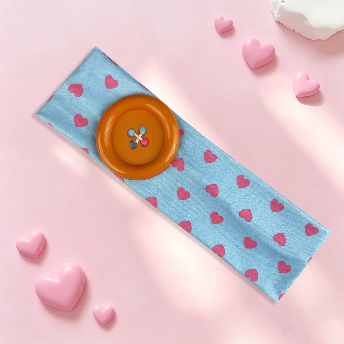 Kawaii Button Headband