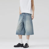Casual Vintage Loose Denim Short