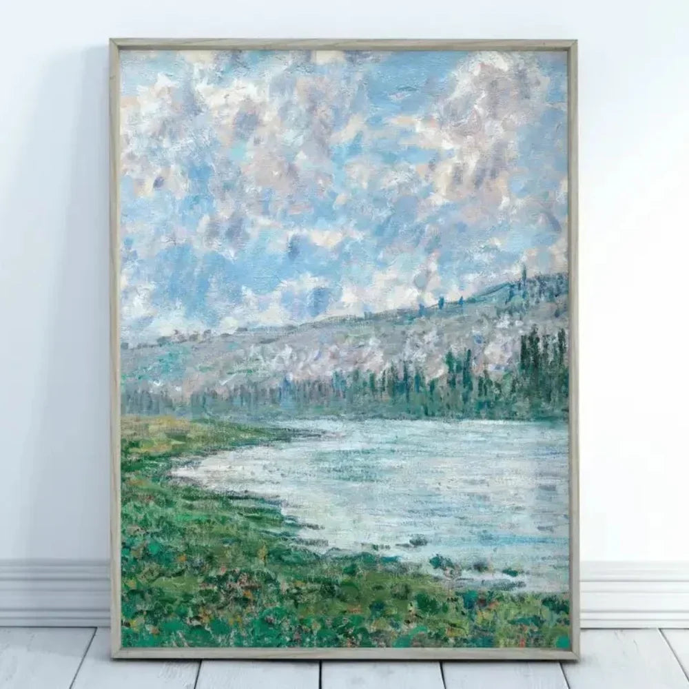 Monet Abstract Landscape Art