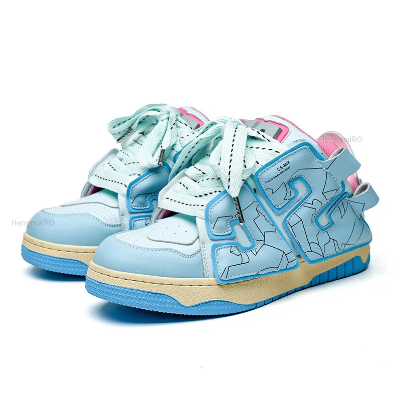 Y2K Punk Skater Shoes
