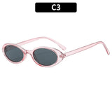 Y2K Retro Oval Sunglasses