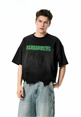 Vintage Distressed Graphic T-Shirt