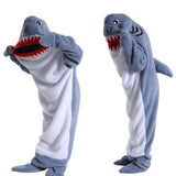 Shark Hoodie Blanket