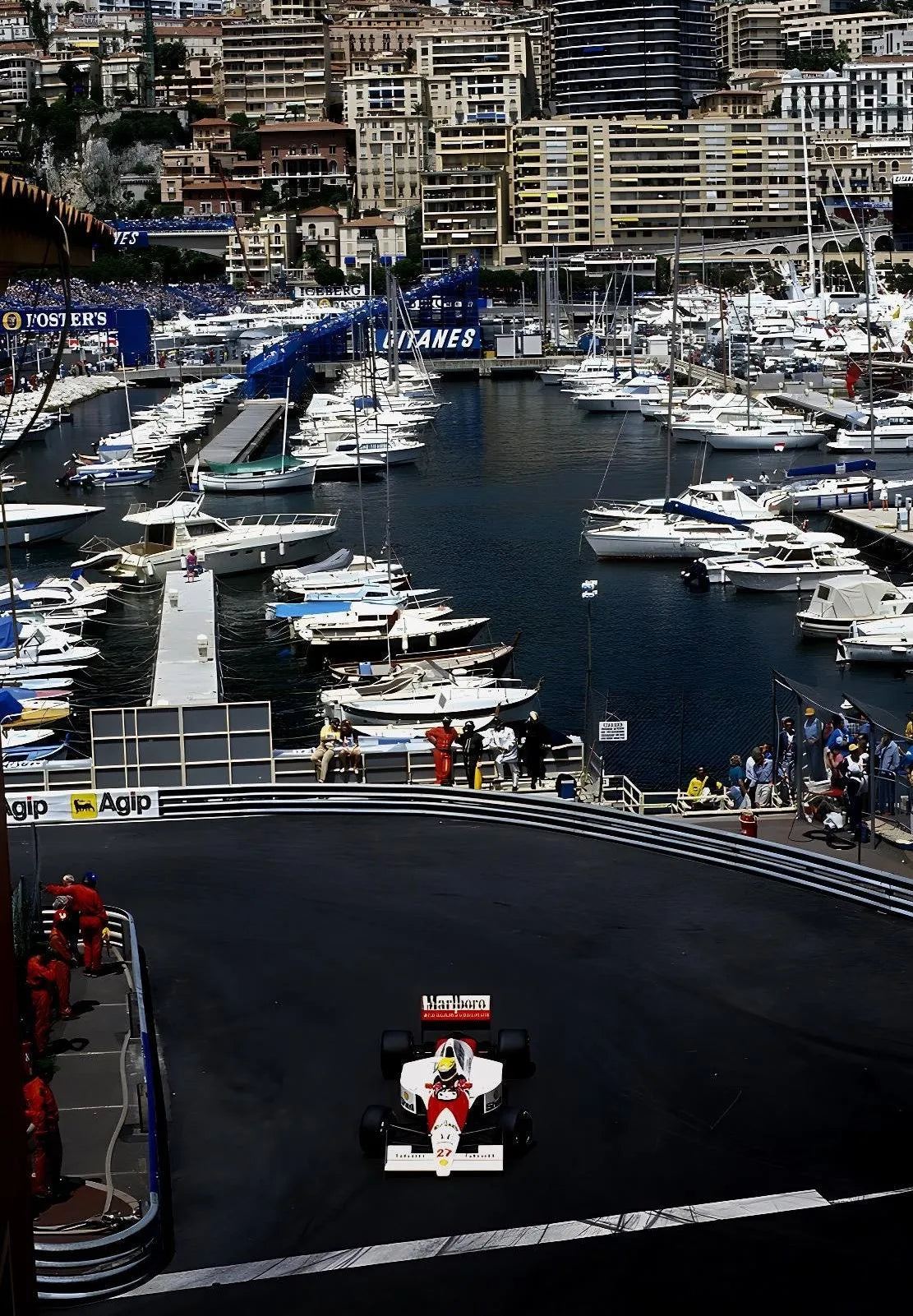 Vintage Cool F1 Monaco Car Posters