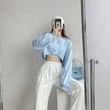 Stylish Korean Loose Women Sweatshirts