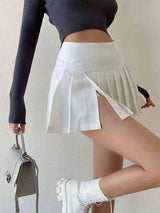Balletcore Mini Skirt with Bow