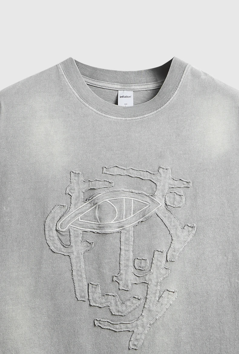 Washed Texture Y2K T-Shirt