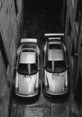 Classic Porsche 911 Alpine Drive Poster