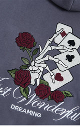 Vintage Flower Of Romance Hoodie