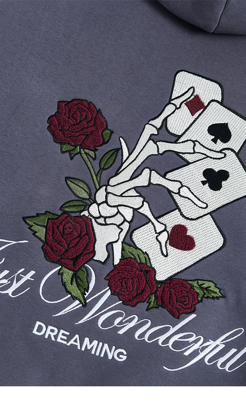 Vintage Flower Of Romance Hoodie