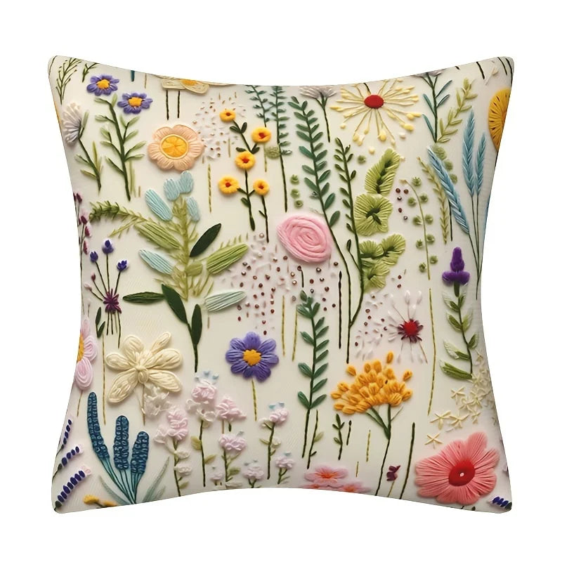 Flower Secret Realm Flower Pillowcase