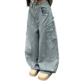 Wide Leg Striped Vintage Pants