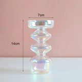 Taper Glass Candlestick Holder