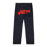 Bad Friend Baggy Black High Waist Jeans