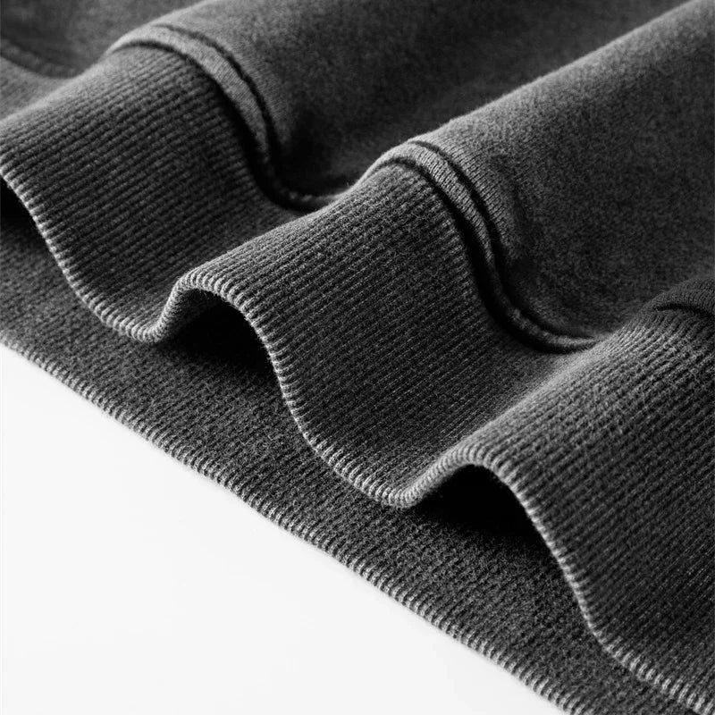Sudadera con capucha oversize de gráficos llamativos