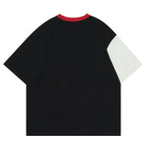 Dark Anime Characters Color Block T-Shirt