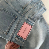 High Waist Wide Leg Retro Jeans