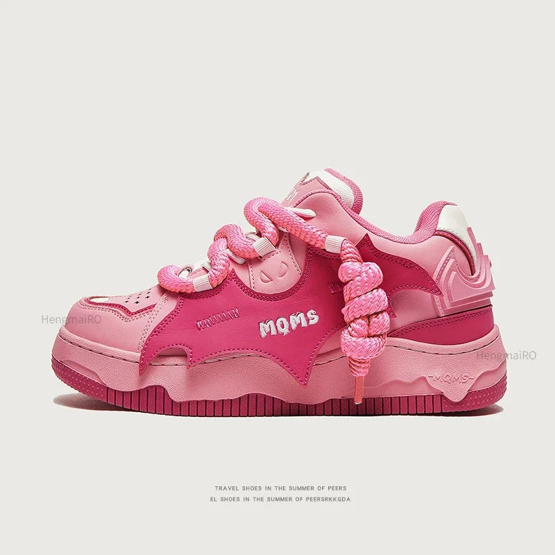 Retro Punk Designer School Sneakers