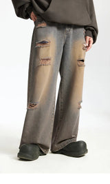 Vintage Distressed Grunge Revival Jeans
