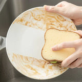 Cute Toast Dishwashing Sponge