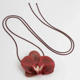 Elegant Black Rose Choker Necklace