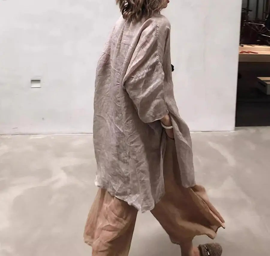 Old Money Loose Blouse Women Shirts