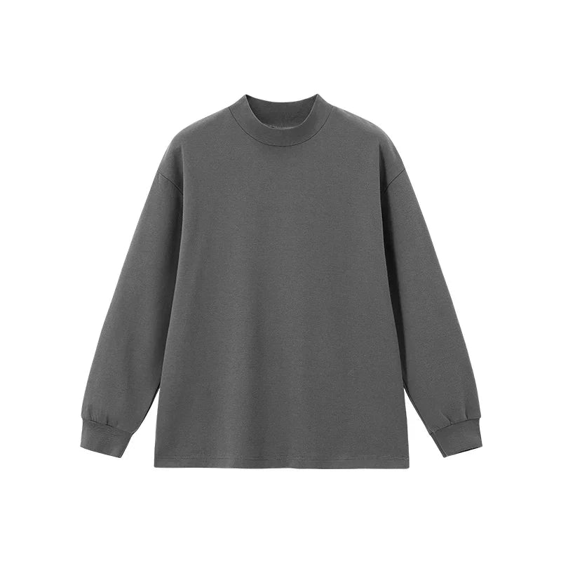 Soft Double Layer Turtleneck Sweater