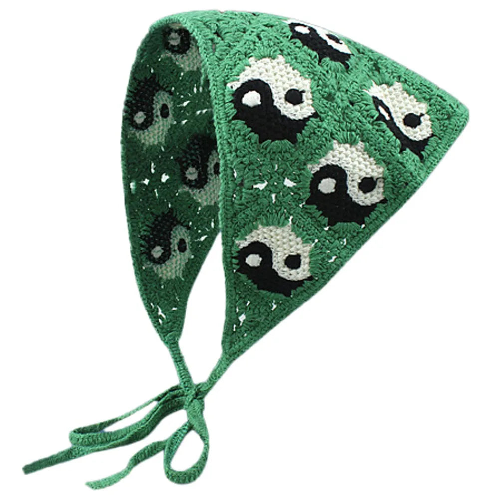 Summer Concert Crochet Head Bandana
