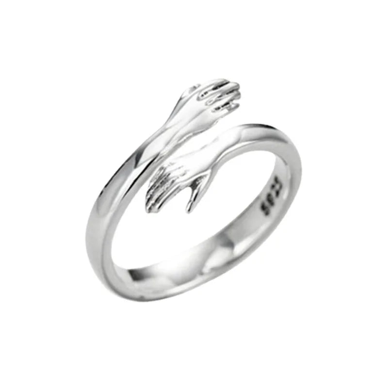 Loving Arm Steel Ring