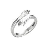Loving Arm Steel Ring