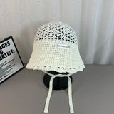 Knitted Letter Buet Hat