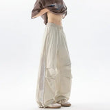 Lightweight Cargo Wide Leg Pants