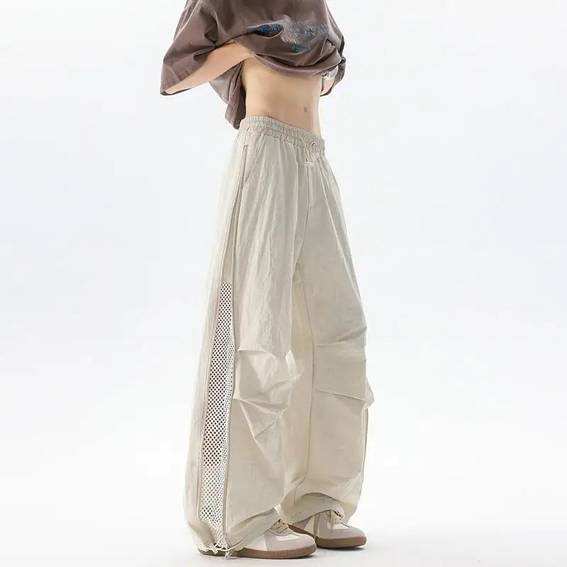 Lightweight Cargo Wide Leg Pants