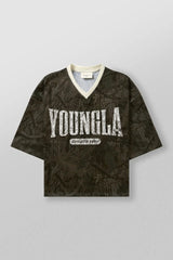 Modern Oversized Mesh T-Shirt