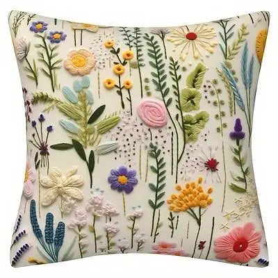 Flower Secret Realm Flower Pillowcase