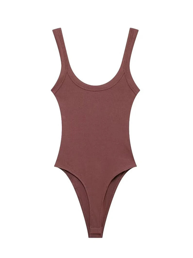 Sexy Skinny Ribbed Bodysuits