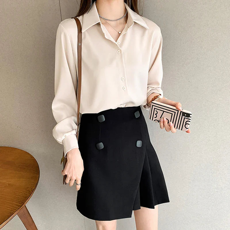 Corporate Girl Chiffon Women's Shirt