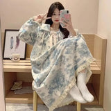 Korean Style Nightgown Sleepwear