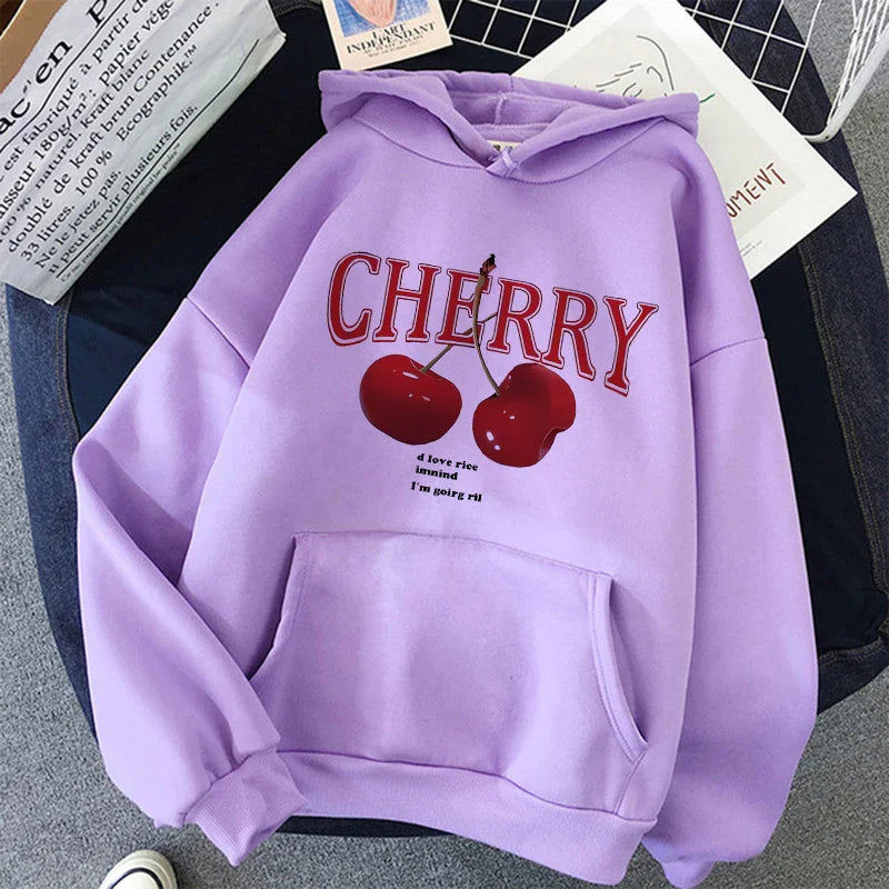 2000s Cherry Love Hoodie