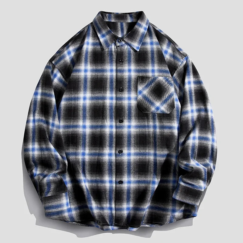 Plaid Front Pocket Shirt