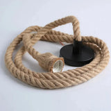 Vintage Rope Pendant Light