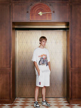 Vintage Anime Print Loose T-Shirt