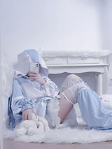 Gothic Kawaii Oversized Hoodie