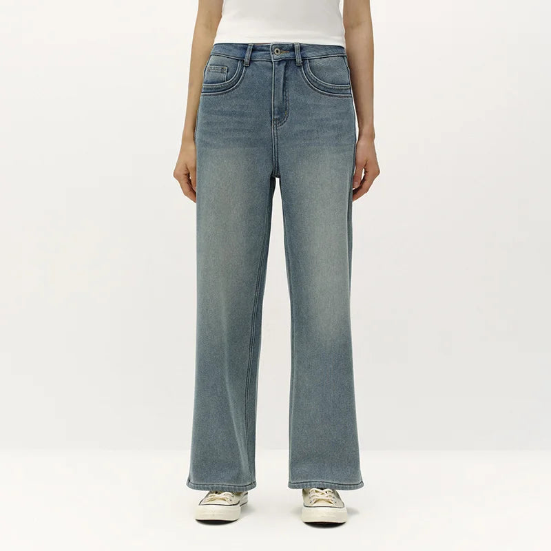 Fleece Lined Wide Leg Pants